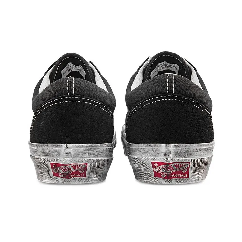 Old Skool Og Vans Lx 'Stressed Black White'-4