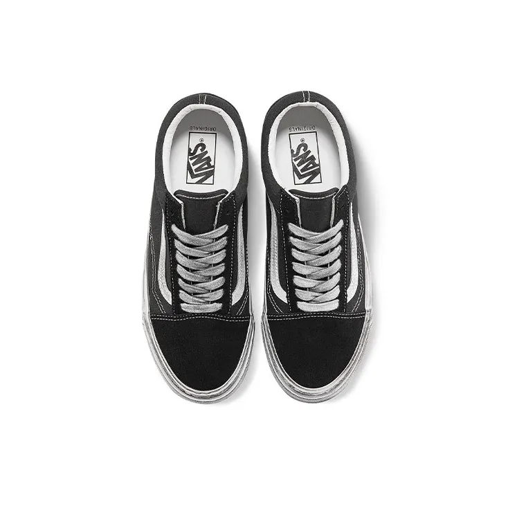 Old Skool Og Vans Lx 'Stressed Black White'-2
