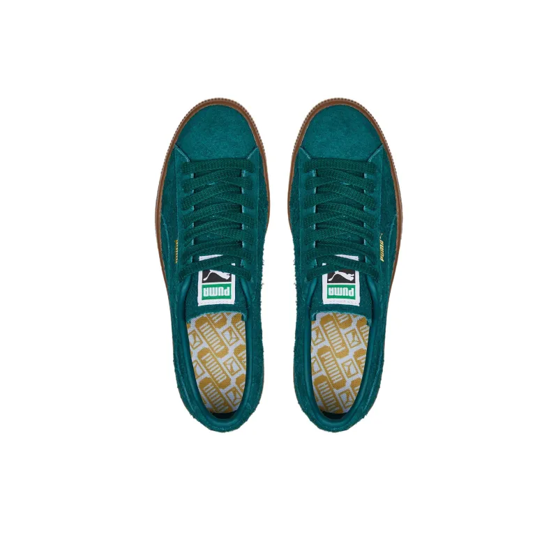 PUMA Suede Vtg Hairy Suede Green Gum-2