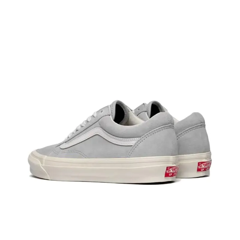 Vans Vault Og Old Skool Lx Pig Suede Grey Dawn-2
