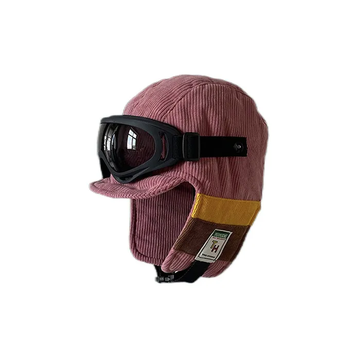 FREE RABBITⅡ Glass Detachable Trapper Hats Unisex-3