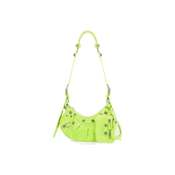 Balenciaga Le Cagole Xs Shoulder Bag Neon Yellow