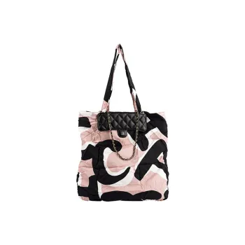 CHANEL WOC22P Nylon Tote Bag, Shopping Bag, Shoulder Bag, Crossbody Bag, Handbag Women's Multicolor