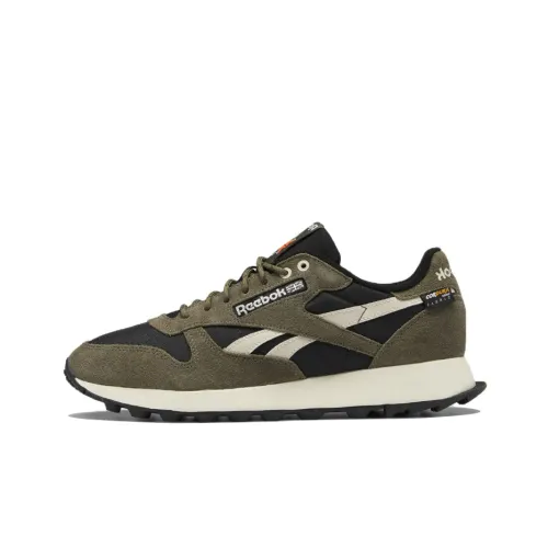 Reebok Classic Leather Cordura Black Army Green