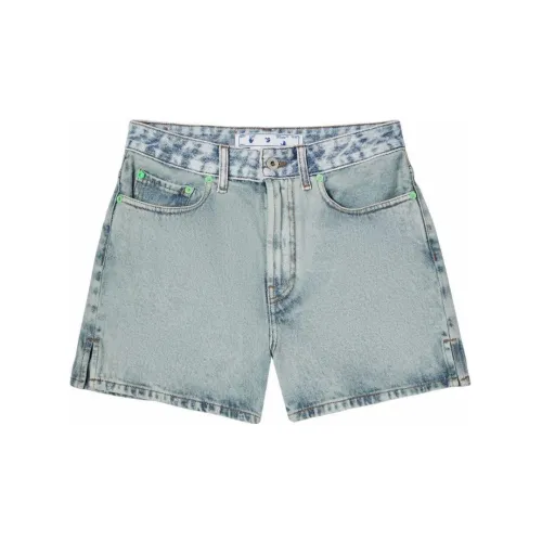 OFF-WHITE Denim Shorts Women's Blue