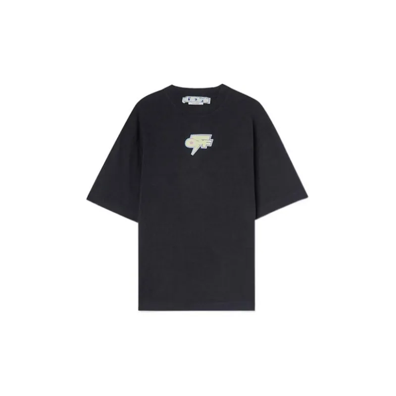 OFF WHITE Logo Print Oversized T shirt-0
