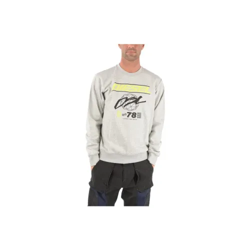 DIESEL Sweatshirts Men Gray