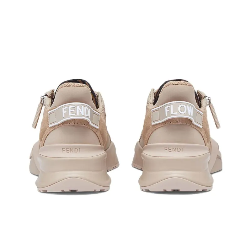 FENDI Flow Pink Leather Women's-4