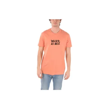 DIESEL T-Shirts Men Orange