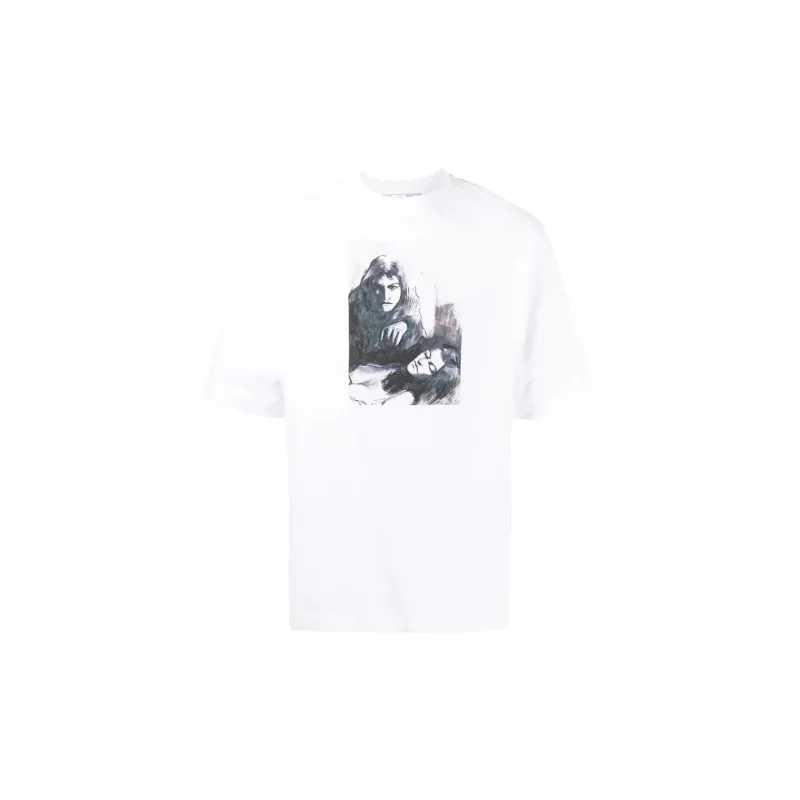 Off- X Mirko Printed T-shirt-0