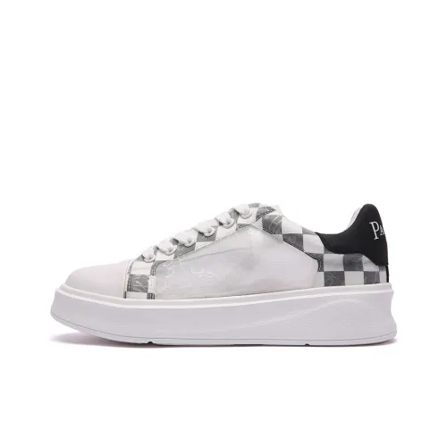 PACO GIL Skateboard Shoes Women's Low-Top White