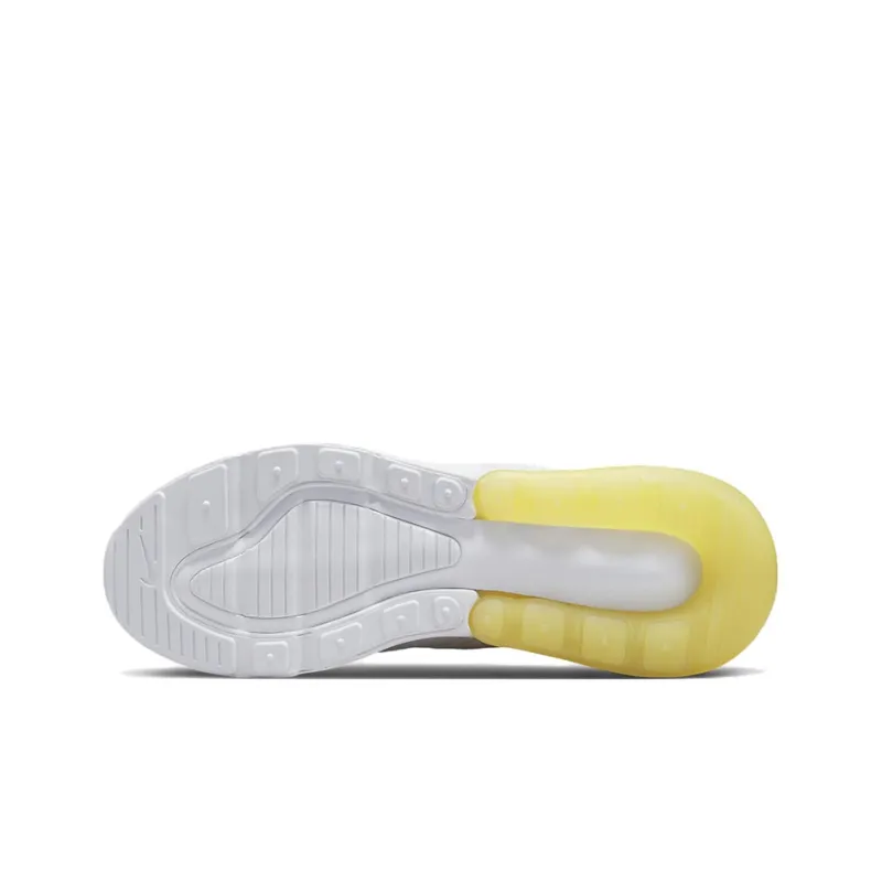 Nike Air Max 270 White Yellow Strike Women's-5