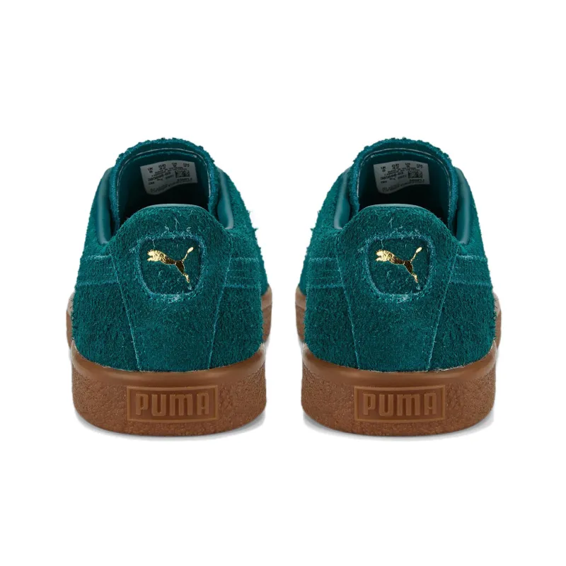 PUMA Suede Vtg Hairy Suede Green Gum-3