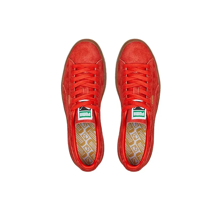 PUMA Suede Vtg Hairy Suede Red Gum-3