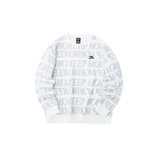 ANTA Life Collection Sweatshirts Unisex White