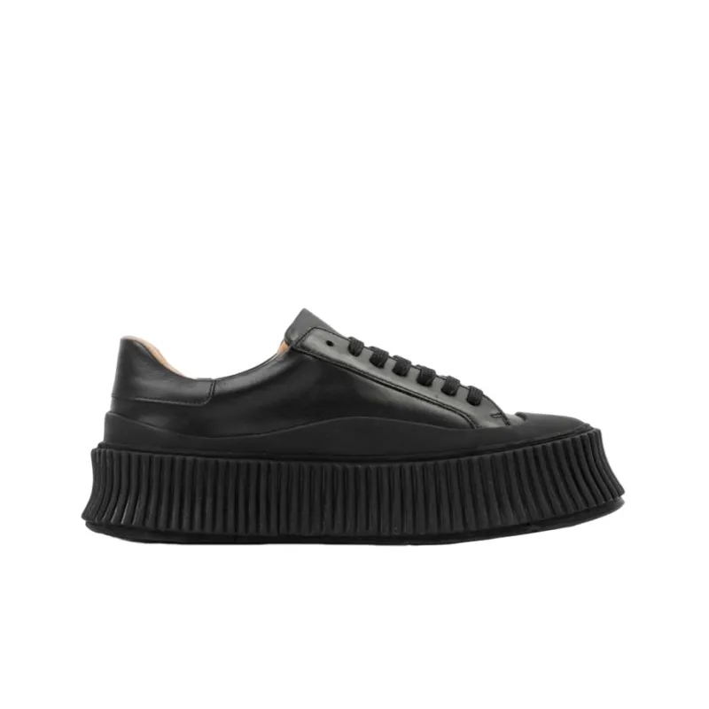 JIL SANDER Platform-sole Slip-on Sneakers-1