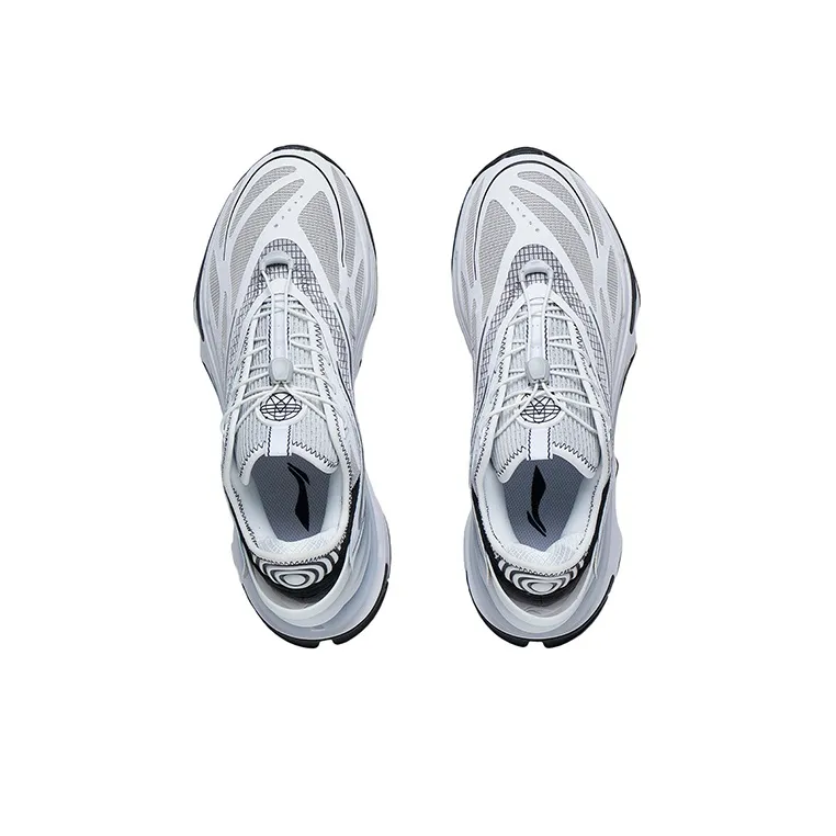 LiNing Hiking Counterflow Xingshan 1.0 V3 Dream Chasing Theme Show Edition Low Top Sports Casual Shoes Men's White Gray-2