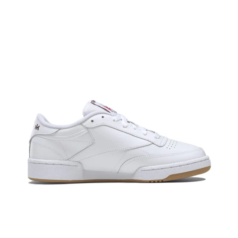 Reebok Club C 85 'White Burgundy Gum'-1