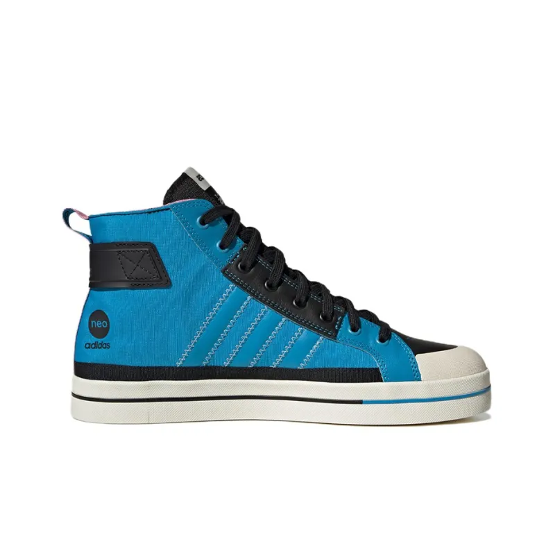 Adidas Neo City Canvas Hi Ssjf X Sesame Street X Jf 'Black Blue Pink'-1