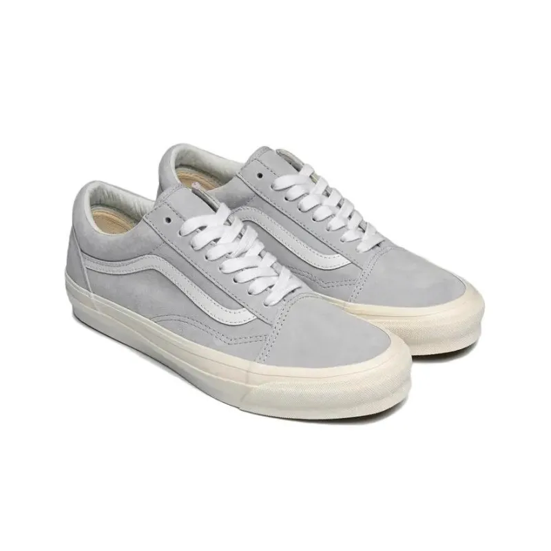 Vans Vault Og Old Skool Lx Pig Suede Grey Dawn-1