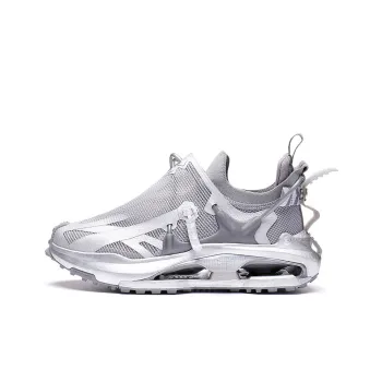 LINING CF Casual Shoes Unisex Low Top Silver/Snow Gray