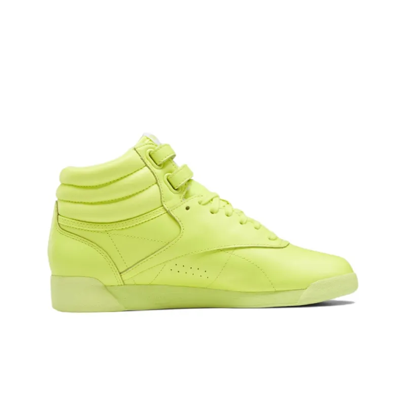 Reebok Women's Freestyle High 'Solar Acid Yellow' Women's-1