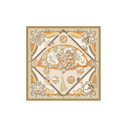 WENSLI Double Sided Print Large Scarf Women's
