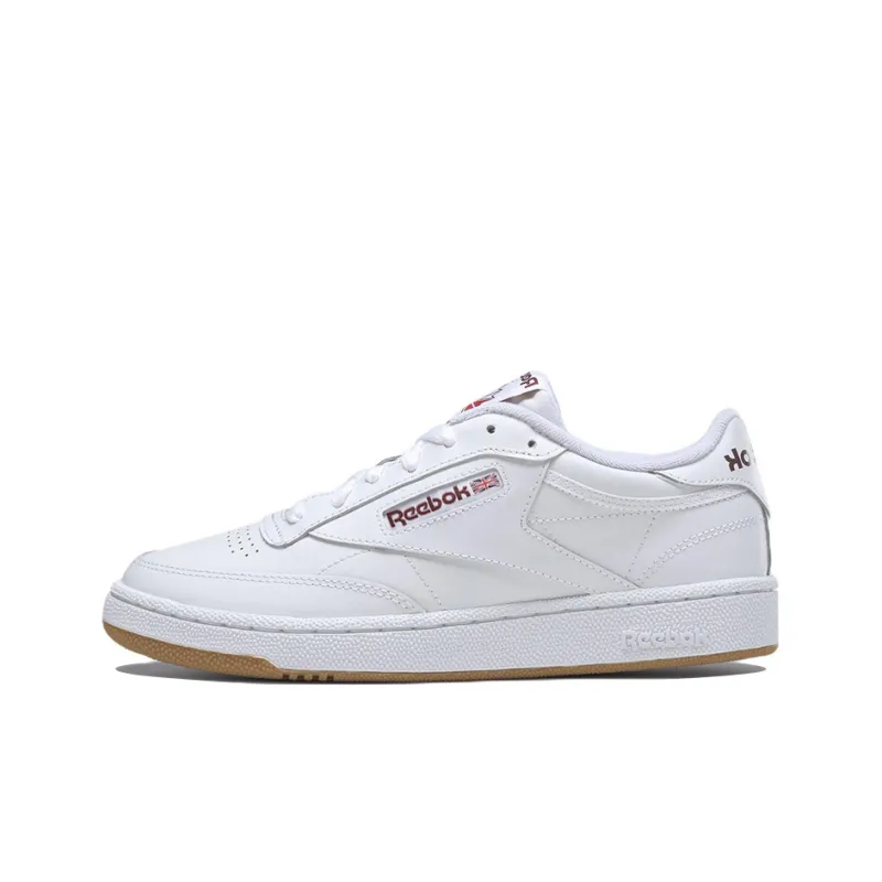 Reebok Club C 85 'White Burgundy Gum'-0
