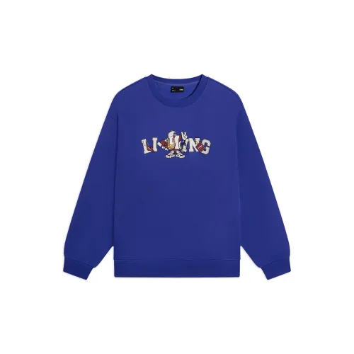 LINING Sports Life Collection Sweatshirts Unisex Glittering Blue