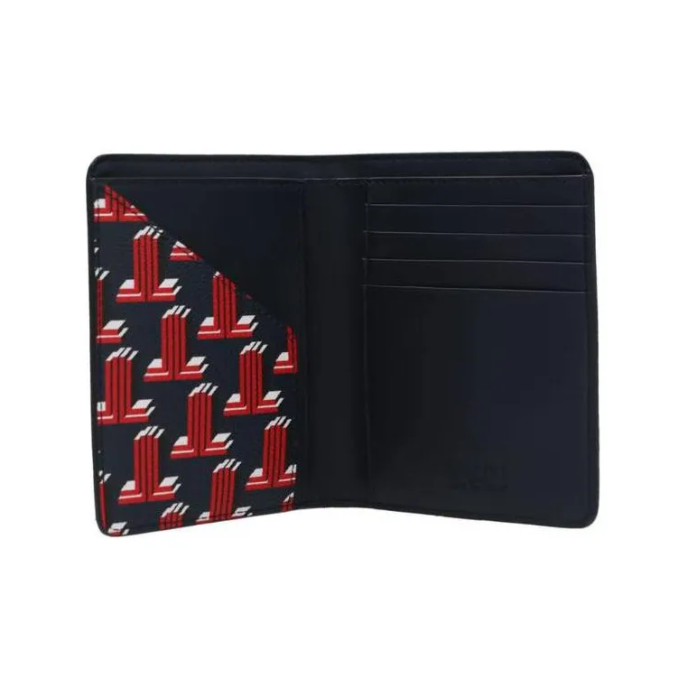 Lanvin Cotton Passport Holder Wallet Men's Multicolor-2
