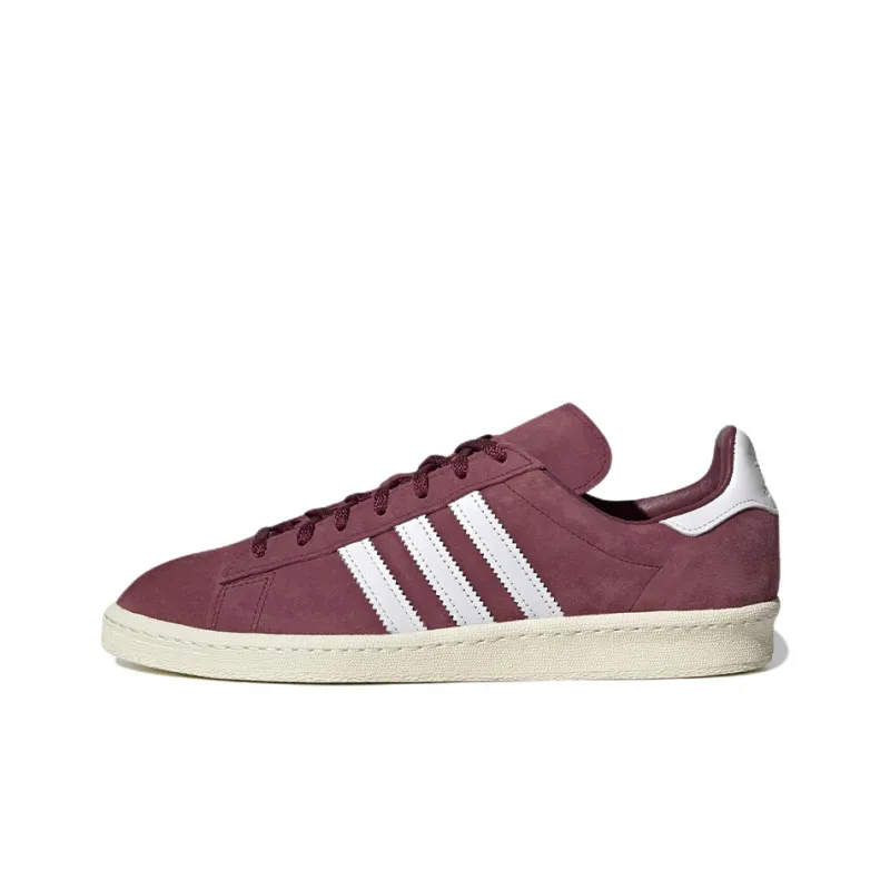 Adidas Campus 80s Collegiate Burgundy Cloud White-0