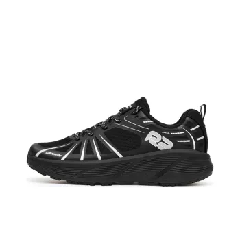 R2 REALRUN Cushioning Wear Resistant Rebound Low Top Running Shoes Unisex Black
