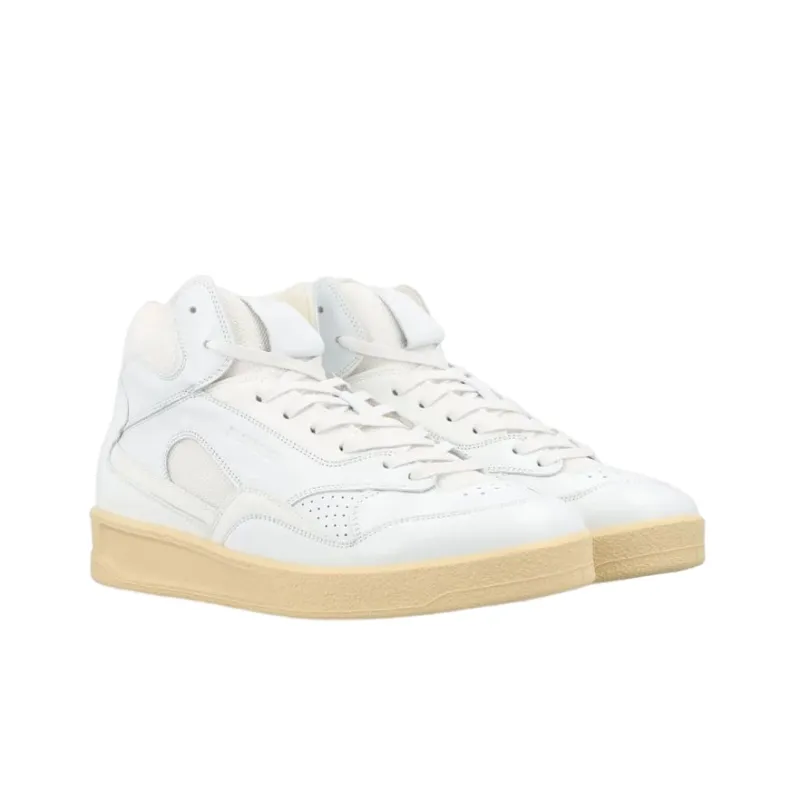 JIL SANDER Gum-sole High-top Sneakers-2