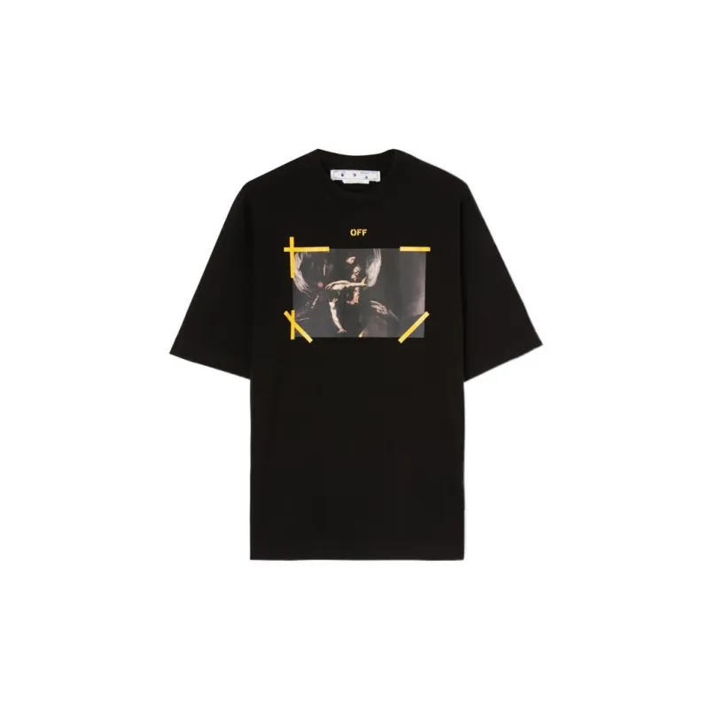 OFF WHITE Arrow Carav Mercy Skat S/S Tee-0