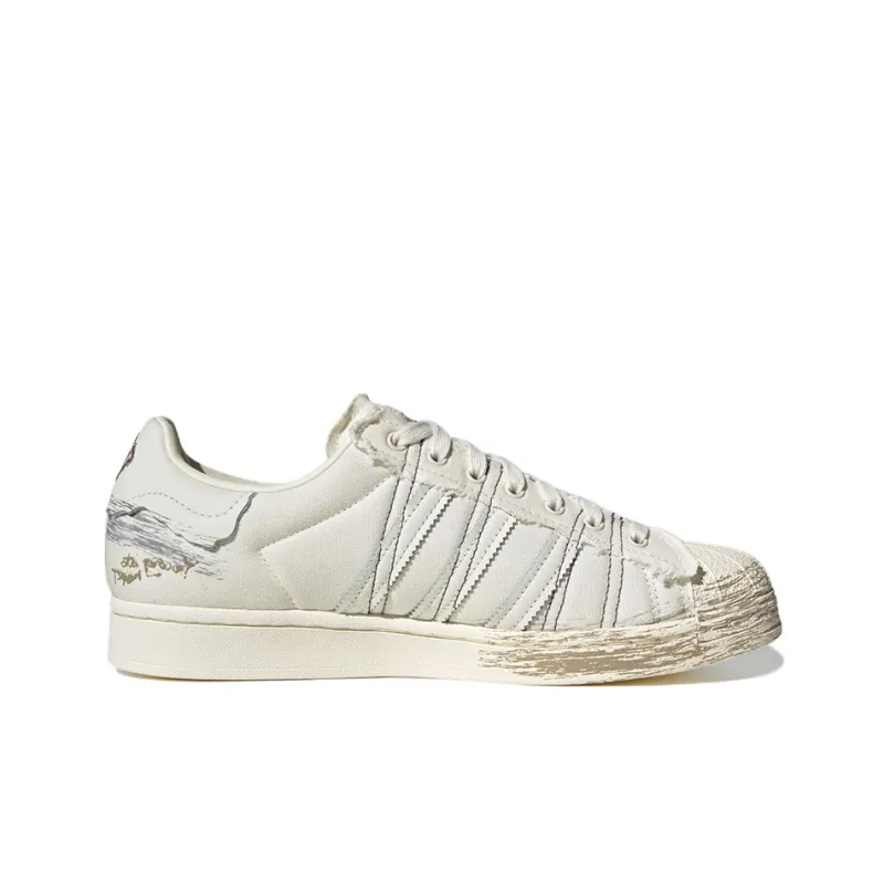 Adidas Superstar 'Creamwhite Gray Brown'-1
