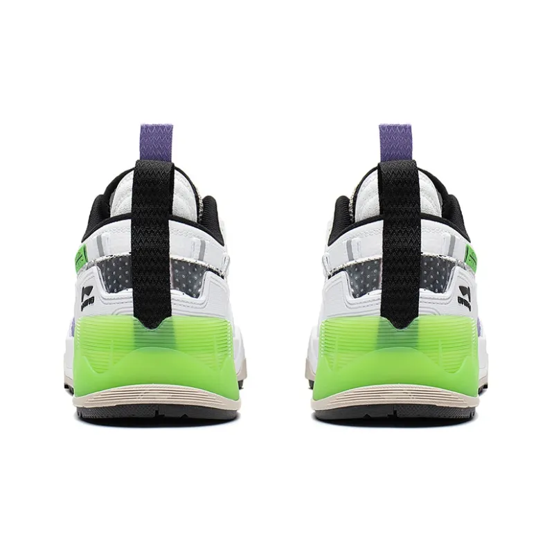 LiNing CF Speedstar 1.5 Low Top Skateboard Shoes Men's Standard White-3
