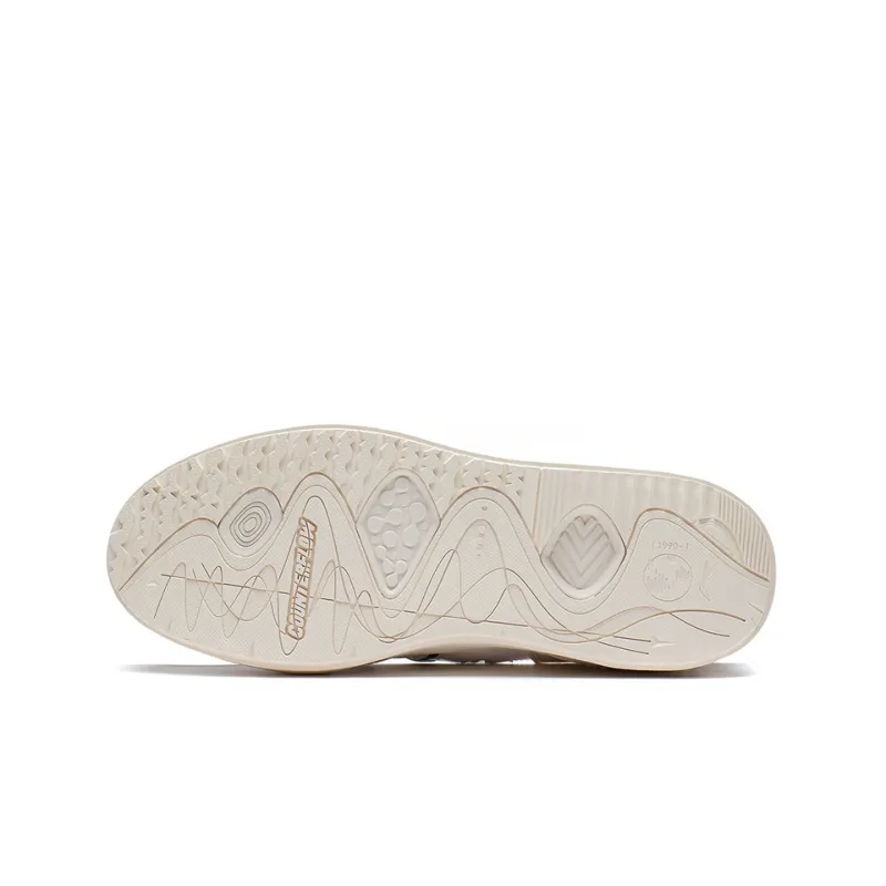LiNing Glittering Star 1.5 Speed Star 1.5 Low Top Skateboard Shoes Men's Mist White-4