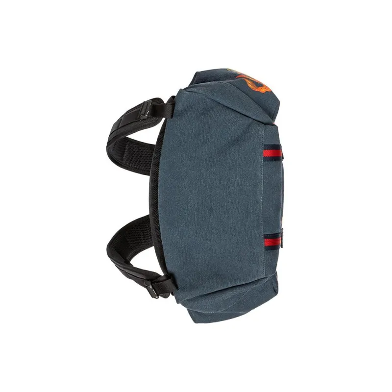 GUCCI Canvas Backpack Regular Men's Brown & Multicolor-5