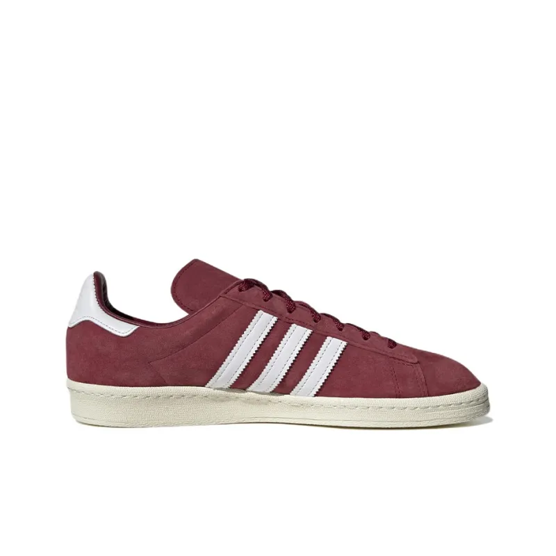 Adidas Campus 80s Collegiate Burgundy Cloud White-1