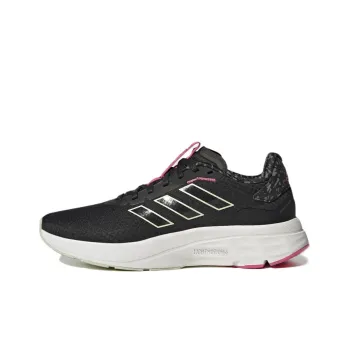 Adidas SPEEDMOTION Anti-Slip And Wear-Resistant Breathable Low-Top Running Shoes Women's Black