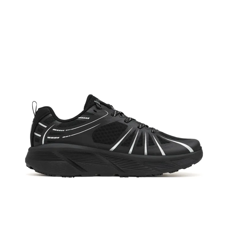 R2 REALRUN Cushioning Wear-Resistant Rebound Low-Top Running Shoes Unisex Black-1