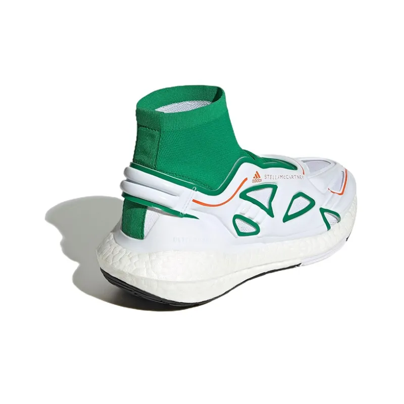 Adidas Stella McCartney X UltraBoost 22 'Green White' Women's-3