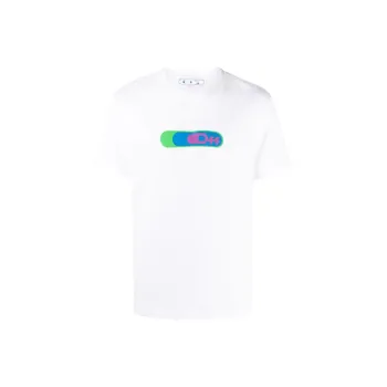 OFF WHITE Weed Hands Off Logo T Shirt