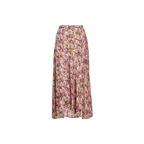 ISABEL MARANT Floral-print High-waisted Skirt