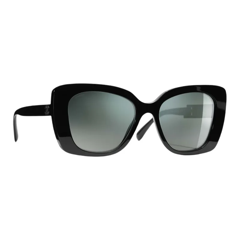 CHANEL Sunglasses Women's Black-1