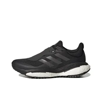 Adidas Solar Glide 5 Abrasion Resistant Breathable Low Top Running Shoes Women's Black