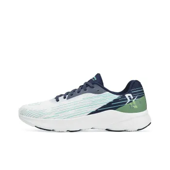 DO WIN Breathable Low Top Casual Running Shoes Unisex White Blue