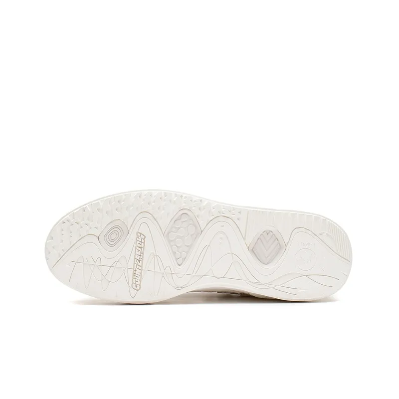 LiNing Glittering Star 1.5 Speed Star 1.5 Non slip Lightweight Low Top Skateboard Shoes Women's Ecru-4