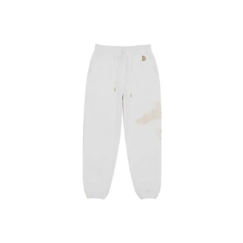 Boy London Casual Pants Unisex Off White