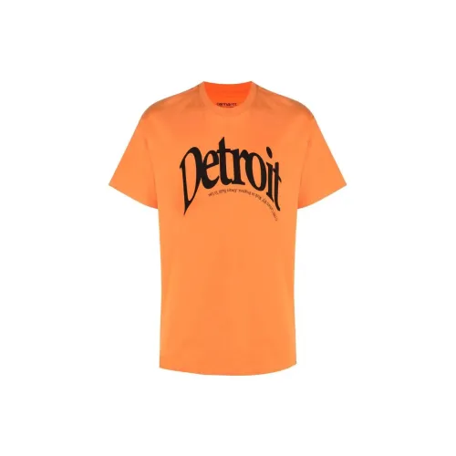 Carhartt WIP T-Shirts Men Orange Red